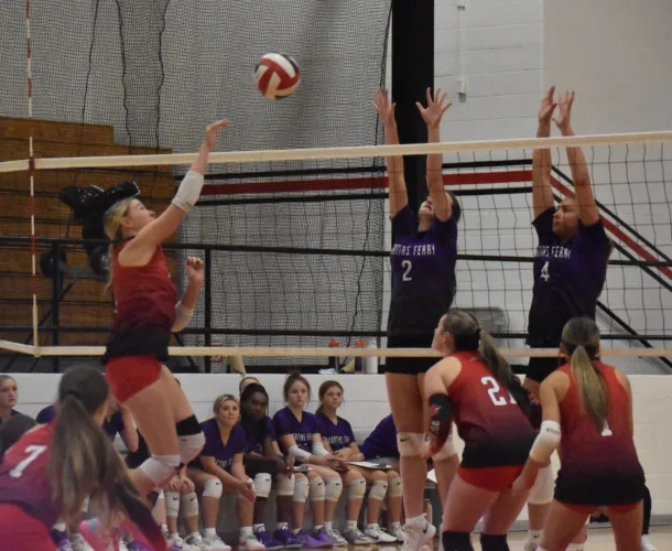 Martins Ferry Makes Quick Work Of Bellaire In Volleyball